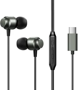 Auricolare USB-C Joyroom JR-EC06, Grigio