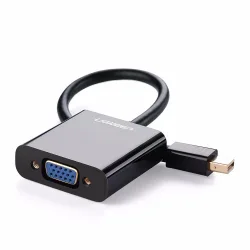 Adattatore Video UGREEN, MiniDisplayPort - VGA, 1080P, Nero