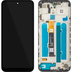 Display con Touchscreen MP compatibile con Motorola Moto G41, con Cornice, Nero