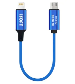 Cavo di Trasferimento Dati iSOFT IS-003B, Interfaccia Lightning - microUSB