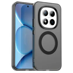 Custodia MagSafe per Xiaomi Poco M8 Pro / Redmi Note 15 Pro+ 5G, Techsuit, CandyCase, Nera