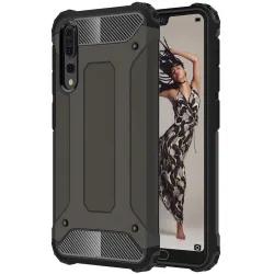 Custodia per Huawei P20 Pro, Techsuit, Hybrid Armor, Nera