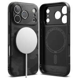 Custodia MagSafe per Apple iPhone 17 Pro, Ringke, Onyx, Camuffamento