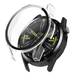 Custodia Techsuit Defense360 Pro per Huawei Watch GT 3 46mm, Trasparente