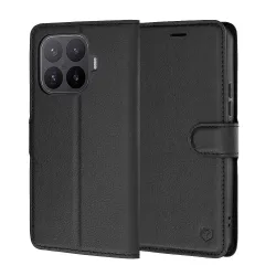 Custodia per Xiaomi 17T Pro, Techsuit, Leather Folio, Nera
