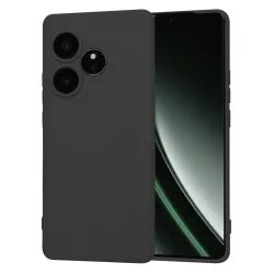 Custodia per Realme GT 6T / GT 6, Techsuit, SoftFlex, Nera
