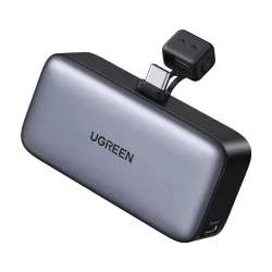 Batteria Esterna UGREEN PB503, 5000mAh, 22.5W, PD, 1 x USB-C, Grigio