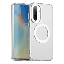 Custodia MagSafe per Samsung Galaxy A36 A366, Techsuit, CandyCase, Bianca