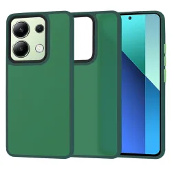 Custodia per Xiaomi Redmi Note 13 4G, Techsuit, HaloFrost, Verde