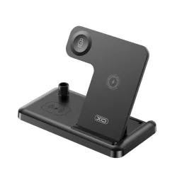 Caricabatterie Rete Wireless XO Design WX033 4in1, 15W, 1.67A, Nero