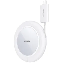 Caricatore Wireless da Rete UGREEN CD245 (40123), 15W, 1.67A, Bianco