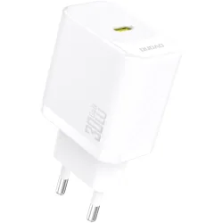 Caricabatterie Rete Dudao A27P, 30W, 3A, 1 x USB-C, Bianco