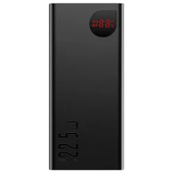 Batteria Esterna Baseus Adaman, 20000mAh, 22.5W, QC + PD, 1 x USB-C - 2 x USB-A, Nera PPAD070101