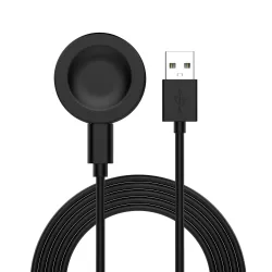 Caricabatterie Wireless Techsuit THC2 per Honor Watch / Huawei Watch Series, USB-A, Nero