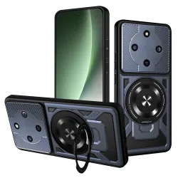 Custodia per Honor Magic8 Lite, Techsuit, RuggedCam, Blu