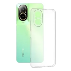 Custodia per Realme C67 4G, Techsuit, Chiara, Trasparente