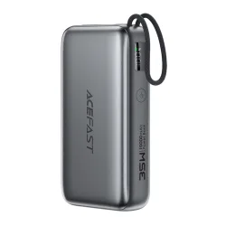 Batteria Esterna Acefast M32, 10000mAh, 35W, PD, 2 x USB-C, Grigio