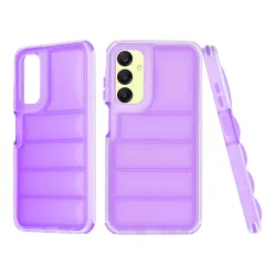 Custodia per Samsung Galaxy A25 A256, Techsuit, Wave Shield, Viola