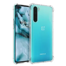 Custodia per OnePlus Nord, Techsuit, Shockproof Clear, Trasparente
