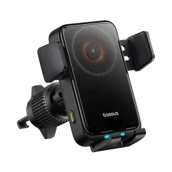 Caricabatterie Auto Wireless Baseus Wisdom Pro Vent, 15W, 1.67A, Nero C40381501123-00