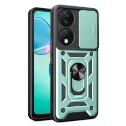 Custodia per Honor X7b 5G / 90 Smart / X7b 4G, Techsuit, CamShield, Verde