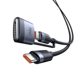 Cavo di Ricarica McDodo CA-0140, USB-C - USB-C / MagSafe 3, 240W, 2m, Nero