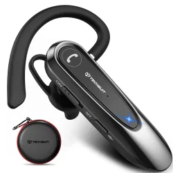 Auricolare Bluetooth Techsuit CB2 AirTalk, A2DP, Nero