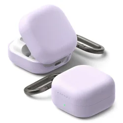 Custodia Ringke per Samsung Galaxy Buds4 / Buds4 Pro, Lilla Chiaro