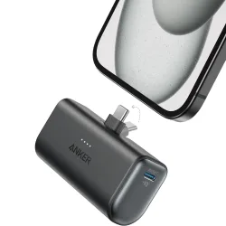 Batteria Esterna Anker Nano, 5000mAh, 22.5W, PD, 2 x USB-C, Nera A1653H11