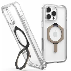 Custodia MagSafe per Apple iPhone 16 Pro, Urban Armor Gear, Plyo XTE, Bronzo Trasparente