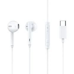 Handsfree USB-C McDodo HP-7500, Bianco