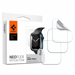 Pellicola Protettiva Spigen Neo Flex per Apple Watch 41mm / 40mm Series, Set 3 pezzi, Plastica 061FL25575
