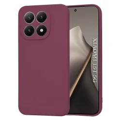 Custodia per Xiaomi 15T, Techsuit, SoftFlex, Ciliegia