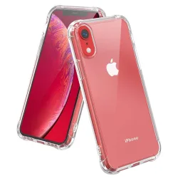 Custodia per Apple iPhone XR, Techsuit, Shockproof Clear, Trasparente