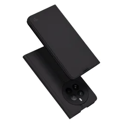 Custodia per Realme 12 Pro / 12 Pro+, Techsuit, Magskin Book, Nera