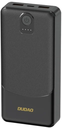 Batteria Esterna Dudao K10, 10000mAh, 12W, 2 x USB-A, Nera