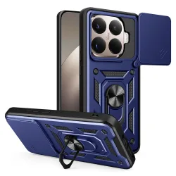 Custodia per Xiaomi 15T Pro, Techsuit, CamShield, Blu