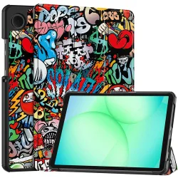 Custodia per Samsung Galaxy Tab A11 / Tab A9, Techsuit, FoldPro Urban, Multicolore