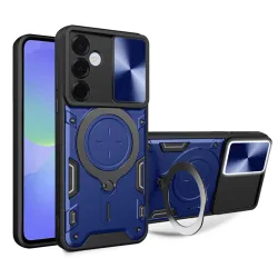 Custodia per Samsung Galaxy A37 5G, Techsuit, CamGuard Pro, Blu