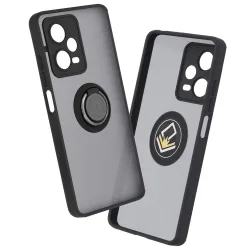 Custodia per Xiaomi Redmi Note 12 Pro 5G, Techsuit, Glinth, Nera