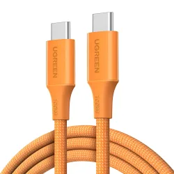 Cavo Dati e Ricarica USB-C - USB-C UGREEN L502, 100W, 1m, Arancione