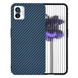 Custodia per Nothing Phone (1), Techsuit, Carbonite FiberShell, Turchese