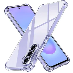 Custodia per Samsung Galaxy A57 5G, Techsuit, Shockproof Clear, Trasparente