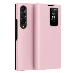 Custodia per Samsung Galaxy Z Fold3 5G F926, Techsuit, SmartView, Rosa