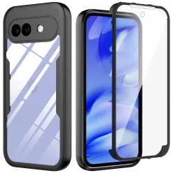 Custodia per Google Pixel 10a, Techsuit, ColorVerse 360, Nera