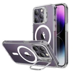 Custodia MagSafe per Apple iPhone 14 Pro, ESR, Classic Kickstand, Trasparente