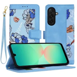 Custodia per Samsung Galaxy A26 A266, Techsuit, FlipCraft, Blu