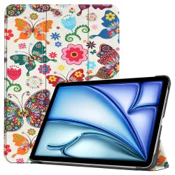 Custodia per Apple iPad Air 11 (2026) / iPad Air 11 (2025) / Air 11 (2024), Techsuit, FoldPro Butterfly, Multicolore