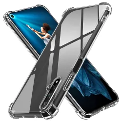 Custodia per Huawei nova 5T / Honor 20, Techsuit, Shockproof Clear, Trasparente