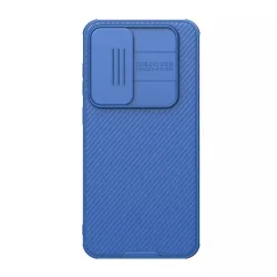 Custodia per Samsung Galaxy S24 FE S721, Nillkin, CamShield Pro, Blu